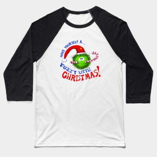 Fuzzy Christmas Baseball T-Shirt